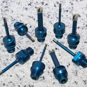 Brocas Diamantadas BRMG 6mm a 12mm para Furo em Granito em Sorocaba - SP