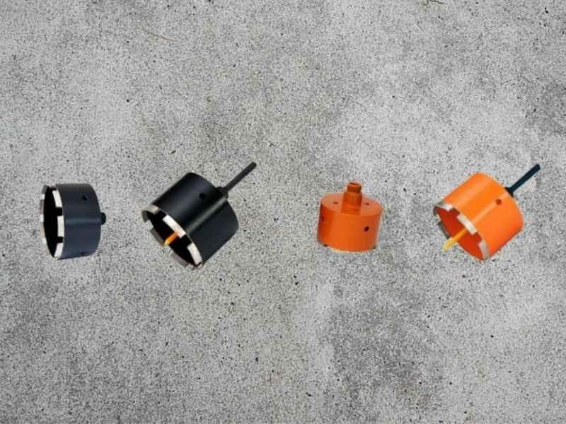 Diferença entre Serra Copo para Caixa Elétrica Comum e Diamantada
